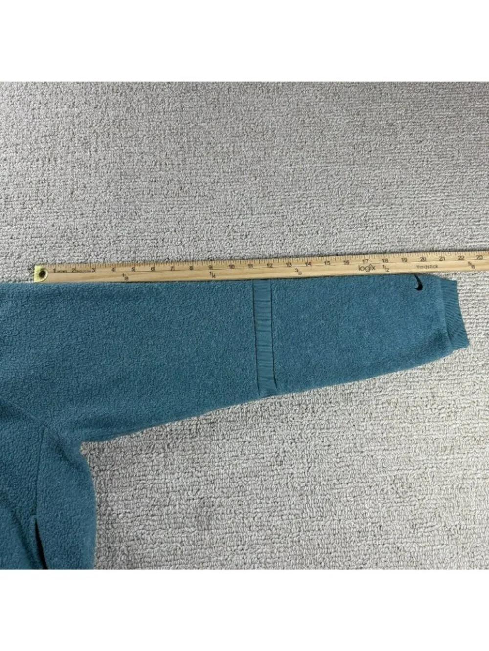Nike Therma Fleece Cowl Neck Cozy Pullover Sweatshirt Blue Women's Size Small